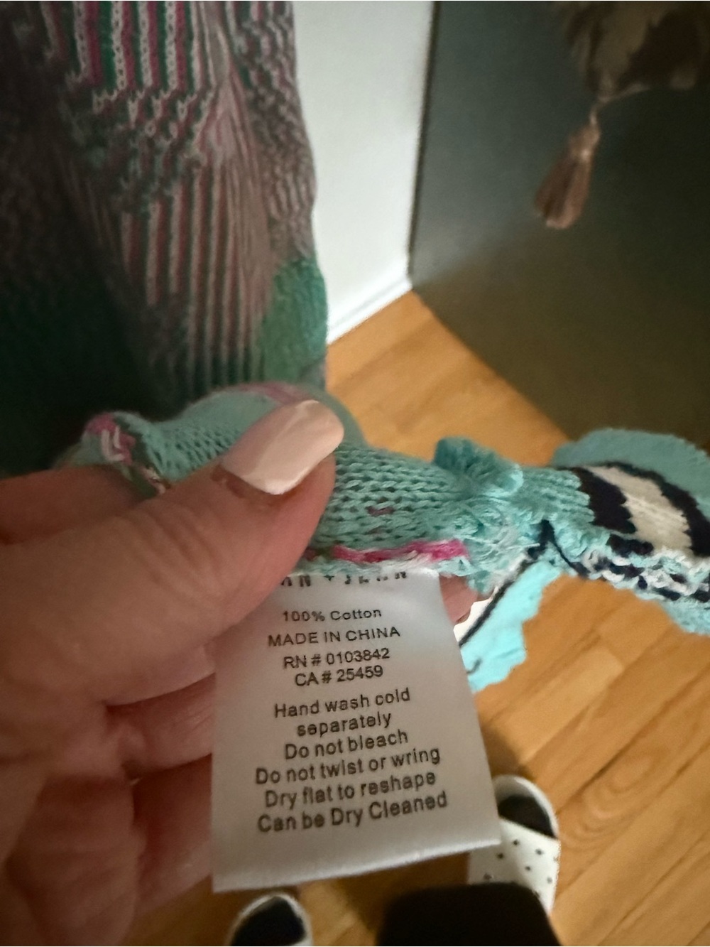 John + Jenn 100% Cotton Full-Length Statement Cardigan – Size Large - Picture 9 of 11